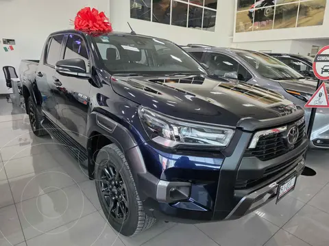 Toyota Hilux Cabina Doble Diesel usado (2025) color Azul financiado en mensualidades(enganche $212,312 mensualidades desde $17,927)