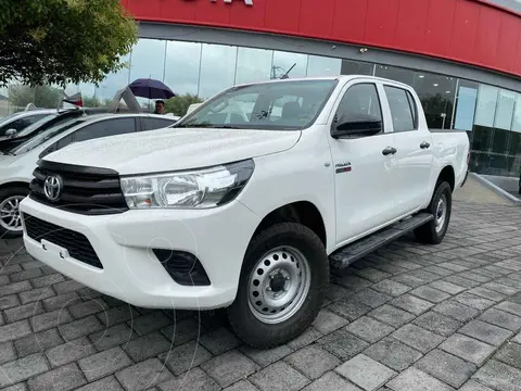 Toyota Hilux Cabina Doble Diesel 4X4 Aut usado (2020) color Blanco precio $459,000