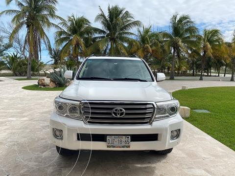 Toyota Land Cruiser 5.7L 4x4 usado (2013) color Blanco precio $425,000