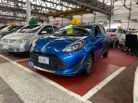 Toyota Prius C 1.5L usado (2021) color Azul Metalico financiado en mensualidades(enganche $85,000 mensualidades desde $7,250)
