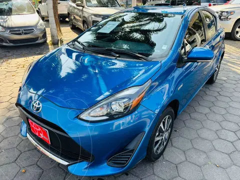 Toyota Prius C 1.5L usado (2021) color Azul financiado en mensualidades(enganche $85,194 mensualidades desde $7,567)