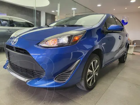 Toyota Prius C 1.5L usado (2021) color Azul financiado en mensualidades(enganche $63,580 mensualidades desde $6,859)