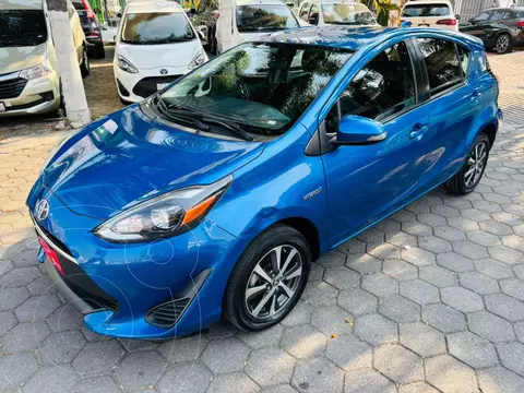 Toyota Prius C 1.5L usado (2018) color Azul financiado en mensualidades(enganche $65,306 mensualidades desde $5,801)