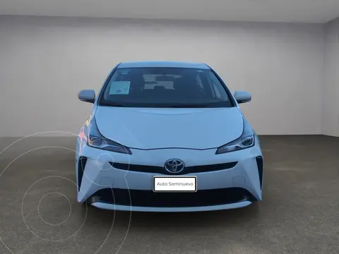Toyota Prius BASE usado (2019) color Blanco financiado en mensualidades(enganche $102,315 mensualidades desde $4,883)