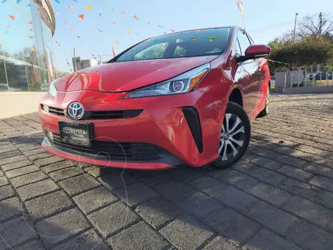 Toyota Prius Base usado (2021) color Rojo financiado en mensualidades(enganche $97,475 mensualidades desde $9,504)