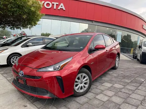 Toyota Prius Base usado (2020) color Rojo financiado en mensualidades(enganche $99,169 mensualidades desde $10,553)