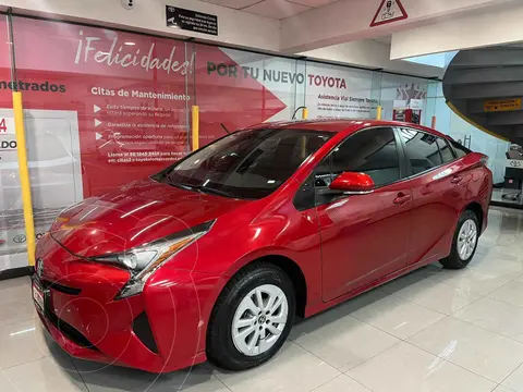 Toyota Prius BASE usado (2017) color Rojo financiado en mensualidades(enganche $61,020 mensualidades desde $4,760)