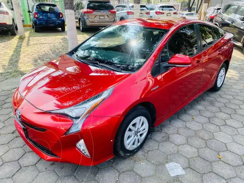 Toyota Prius Premium SR usado (2018) color Rojo financiado en mensualidades(enganche $85,731 mensualidades desde $7,615)