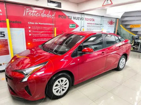 Toyota Prius BASE usado (2018) color Rojo financiado en mensualidades(enganche $63,602 mensualidades desde $6,274)