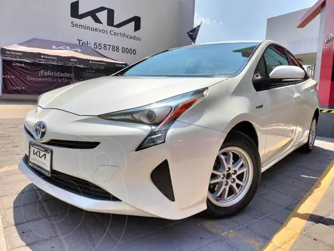 Toyota Prius Premium SR usado (2018) color Blanco financiado en mensualidades(enganche $87,200 mensualidades desde $5,145)
