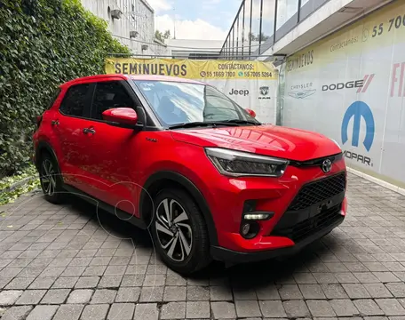 Toyota Raize XLE usado (2024) color Rojo financiado en mensualidades(enganche $153,824 mensualidades desde $6,608)