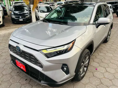 Toyota RAV4 HEV Limited usado (2022) color Plata financiado en mensualidades(enganche $168,506 mensualidades desde $14,967)