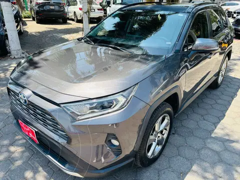 Toyota RAV4 HEV Limited usado (2020) color Gris financiado en mensualidades(enganche $155,069 mensualidades desde $13,774)