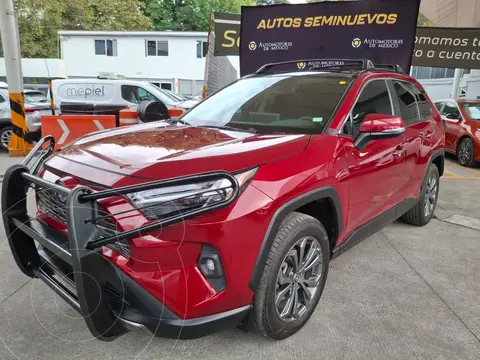 Toyota RAV4 HEV Limited usado (2024) color Vino Tinto financiado en mensualidades(enganche $128,000 mensualidades desde $14,809)