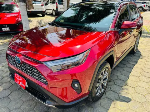 Toyota RAV4 HEV Limited usado (2022) color Rojo financiado en mensualidades(enganche $165,819 mensualidades desde $14,729)