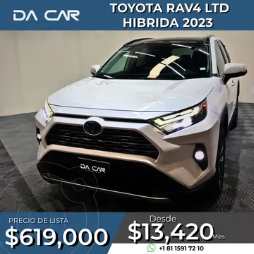 Toyota RAV4 HEV Limited usado (2023) color Blanco precio $619,000