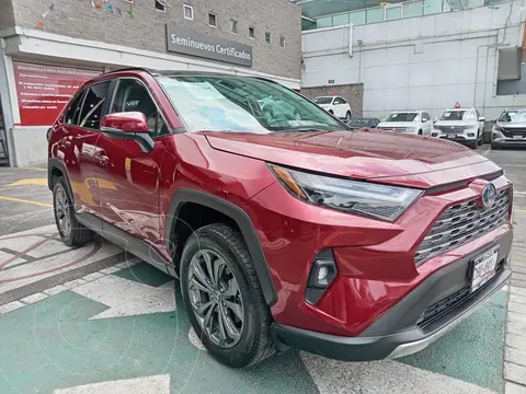 Toyota RAV4 HEV Limited usado (2024) color Rojo financiado en mensualidades(enganche $307,230 mensualidades desde $12,927)