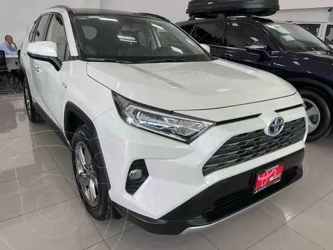 Toyota RAV4 HEV Limited usado (2020) color Blanco financiado en mensualidades(enganche $158,562 mensualidades desde $13,388)