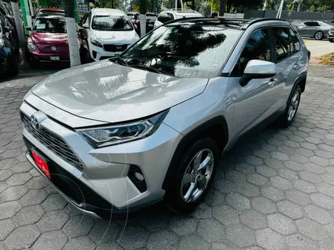 Toyota RAV4 HEV Limited usado (2020) color Plata financiado en mensualidades(enganche $164,250 mensualidades desde $12,113)