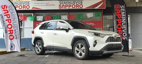 Toyota RAV4 HEV Limited usado (2019) color Blanco financiado en mensualidades(enganche $152,500)