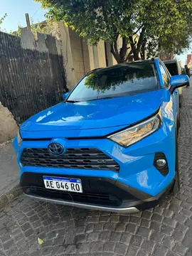 Toyota RAV4 HV 2.5 Limited 4x4 Hibrida usado (2020) color Azul precio $38.000.000