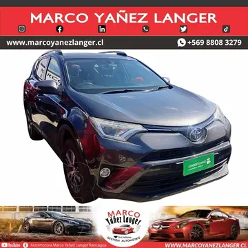 Toyota Rav4 2.5 Limited 4X2 Aut usado (2017) color Gris precio $11.990.000