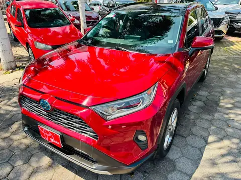 Toyota RAV4 Limited usado (2021) color Rojo financiado en mensualidades(enganche $138,944 mensualidades desde $12,341)