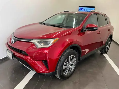 Toyota RAV4 XLE usado (2018) color Rojo financiado en mensualidades(enganche $82,500 mensualidades desde $8,139)