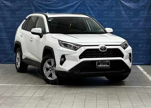 Toyota RAV4 XLE usado (2019) color Blanco financiado en mensualidades(enganche $158,756 mensualidades desde $6,820)