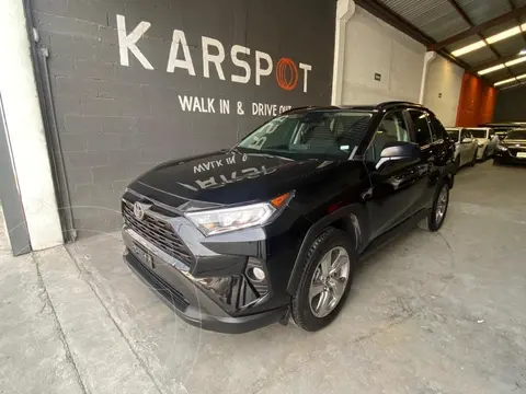 Toyota RAV4 XLE usado (2021) color Negro financiado en mensualidades(enganche $160,687 mensualidades desde $11,712)