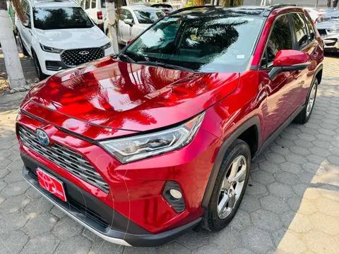 Toyota RAV4 Limited usado (2021) color Rojo financiado en mensualidades(enganche $131,688 mensualidades desde $11,697)