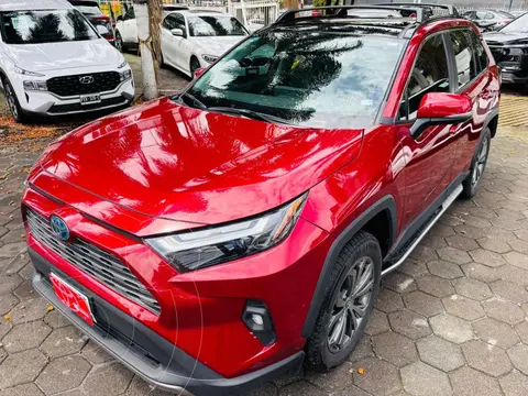 Toyota RAV4 Limited usado (2022) color Rojo financiado en mensualidades(enganche $184,631 mensualidades desde $16,399)