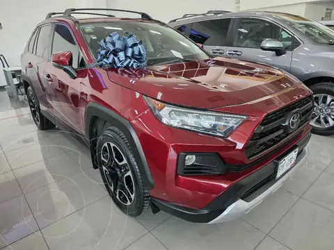 Toyota RAV4 Adventure usado (2021) color Rojo financiado en mensualidades(enganche $139,750 mensualidades desde $11,800)
