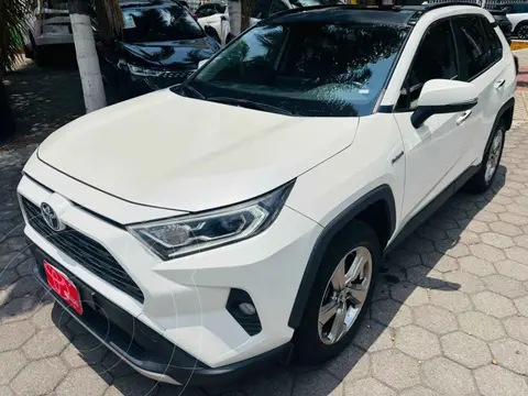 Toyota RAV4 2.4L Limited usado (2019) color Blanco financiado en mensualidades(enganche $138,944 mensualidades desde $12,341)