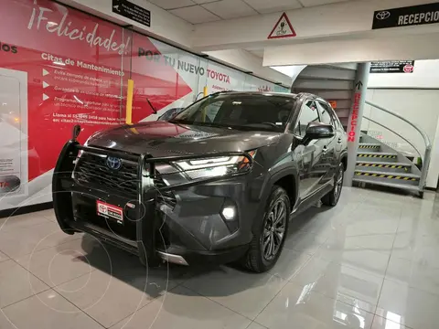 Toyota RAV4 Limited Hybrid usado (2023) color Gris financiado en mensualidades(enganche $168,322 mensualidades desde $16,605)