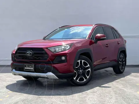 Toyota RAV4 Adventure usado (2021) color Rojo financiado en mensualidades(enganche $116,380 mensualidades desde $11,481)