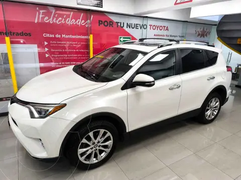 Toyota RAV4 2.4L Limited usado (2018) color Blanco financiado en mensualidades(enganche $76,780 mensualidades desde $7,574)