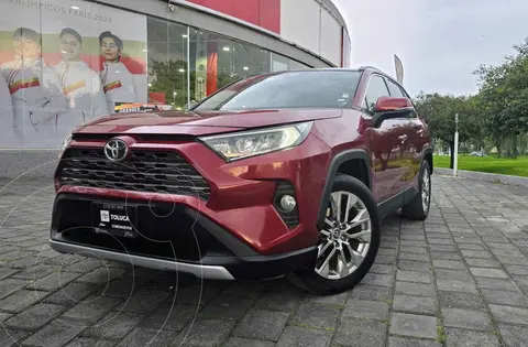 Toyota RAV4 2.4L Limited usado (2019) color Rojo financiado en mensualidades(enganche $128,731 mensualidades desde $13,699)