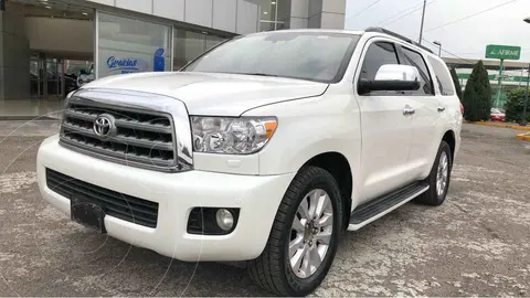 Toyota Sequoia Platinum usado (2016) color Blanco financiado en mensualidades(enganche $141,120 mensualidades desde $15,396)