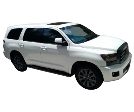 Toyota Sequoia Platinum usado (2012) color Blanco precio $450,000