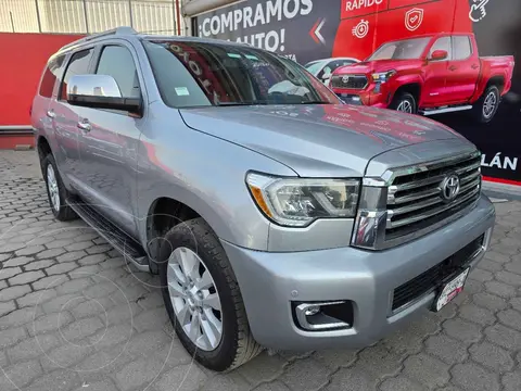 Toyota Sequoia Platinum usado (2019) color Plata precio $550,000
