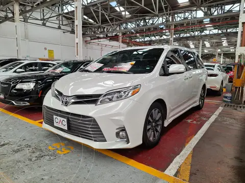 Toyota Sienna Limited usado (2020) color Blanco Perla financiado en mensualidades(enganche $137,250 mensualidades desde $12,350)