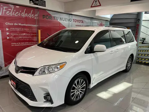 Toyota Sienna XLE 3.5L usado (2019) color Blanco financiado en mensualidades(enganche $113,820 mensualidades desde $8,878)
