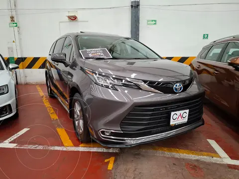 Toyota Sienna XLE usado (2021) color Gris financiado en mensualidades(enganche $219,233)