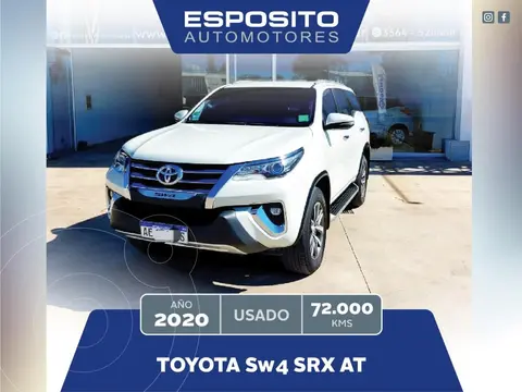 Toyota SW4 HILUX SW4 TDI SRX AUT         L/16 usado (2020) color Blanco precio $52.000.000