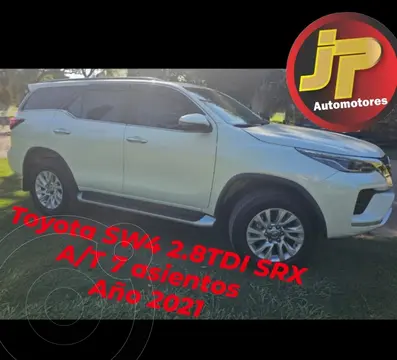 Toyota SW4 SRX 2.8 TDi 7A Aut usado (2021) color Blanco Perla precio u$s45.950