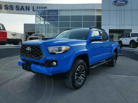 Toyota Tacoma Edicion Especial 4x4 usado (2021) color Azul financiado en mensualidades(enganche $160,380 mensualidades desde $15,815)