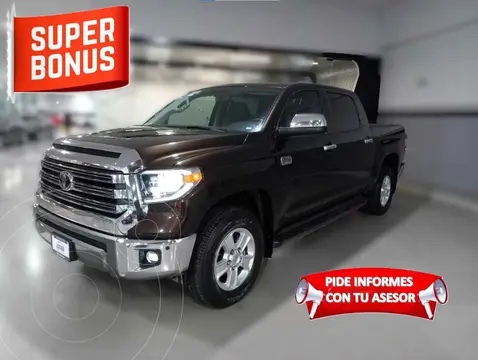 Toyota Tundra 1794 usado (2018) color Cafe financiado en mensualidades(enganche $240,138 mensualidades desde $10,907)