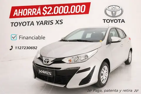 Toyota Yaris 1.5 XS CVT nuevo color Blanco precio $32.284.000
