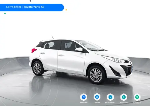 Toyota Yaris XL AT usado (2022) color Blanco precio $83.000.000